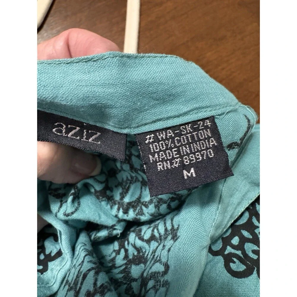 Aziz this teal